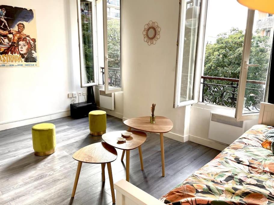 Charming Bright Sunny Studio Near Canal St Martin Paryż Zewnętrze zdjęcie