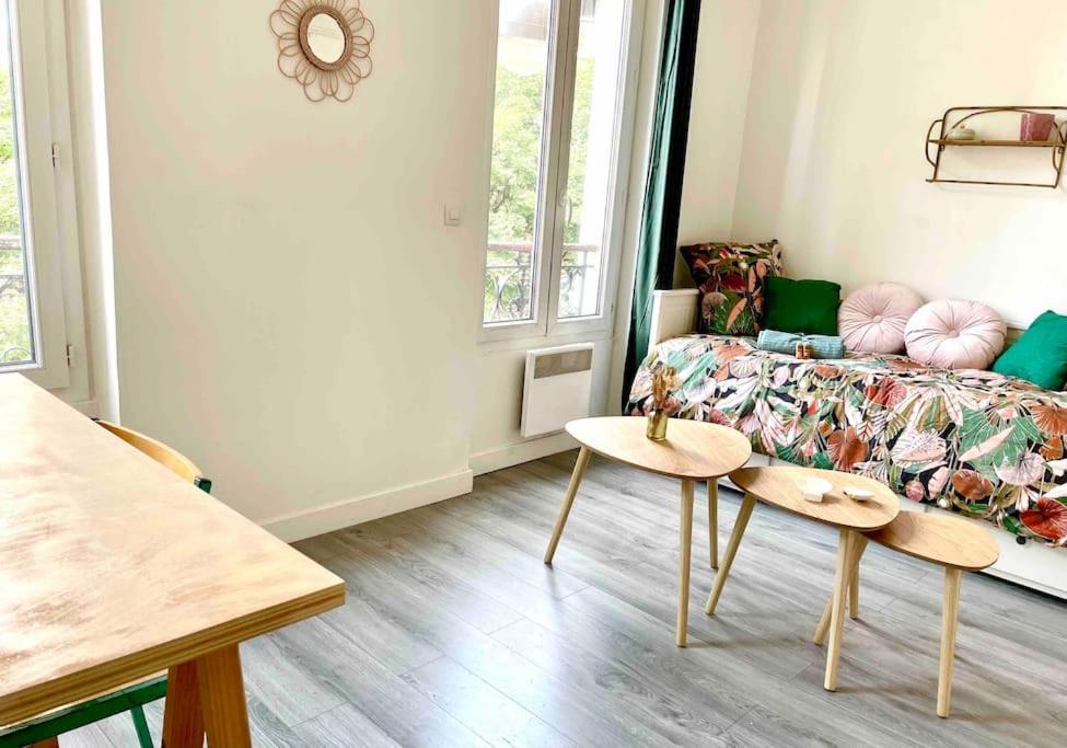 Charming Bright Sunny Studio Near Canal St Martin Paryż Zewnętrze zdjęcie