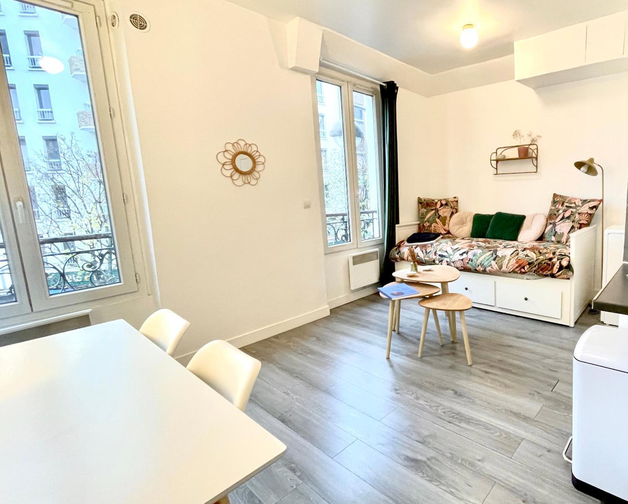 Charming Bright Sunny Studio Near Canal St Martin Paryż Zewnętrze zdjęcie